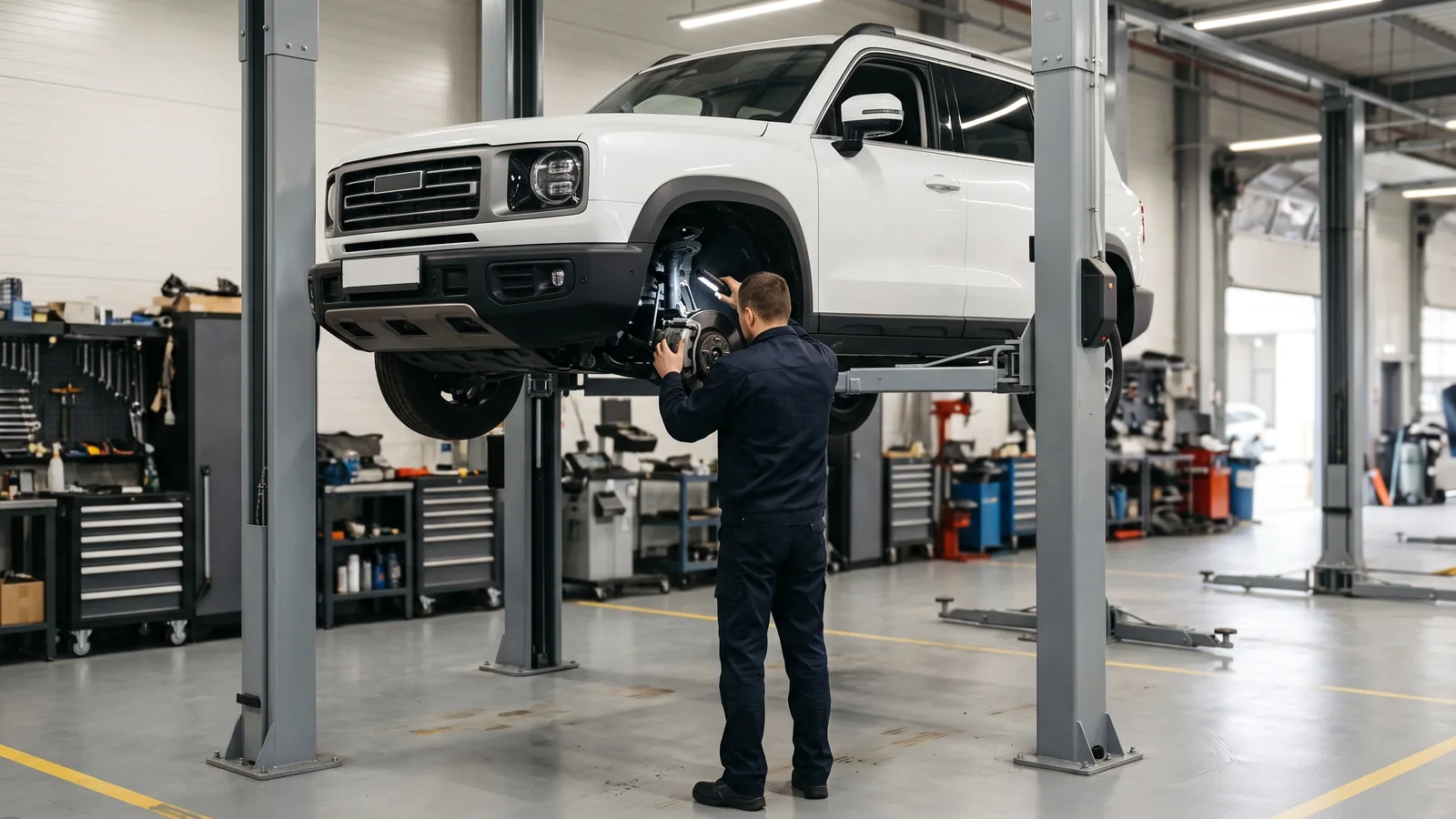 Haval H7 в автосервисе — иллюстрация