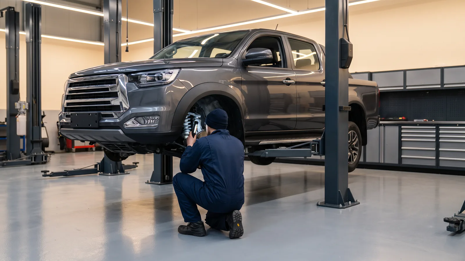 JAC T8 / T8 Pro в автосервисе — иллюстрация