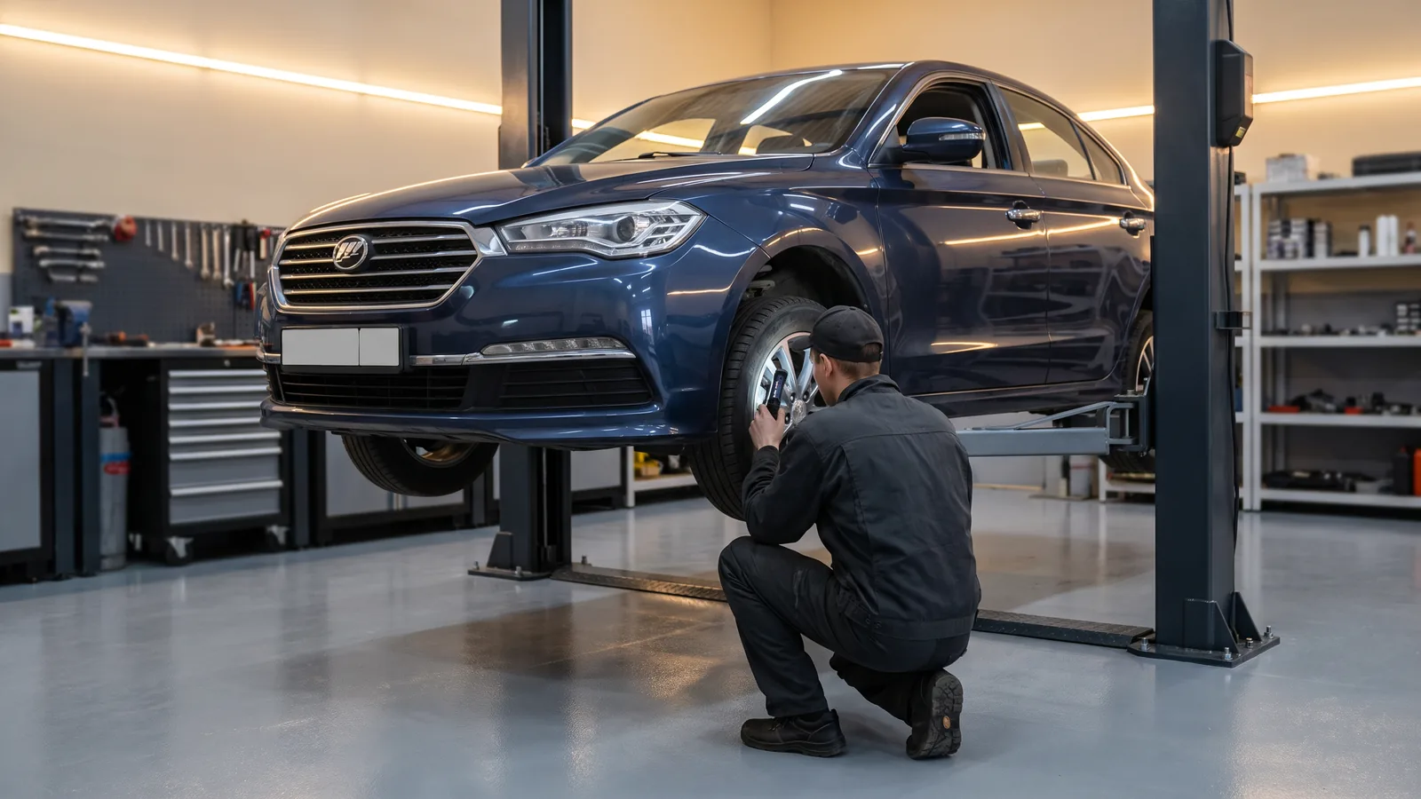 Lifan Murman в автосервисе — иллюстрация
