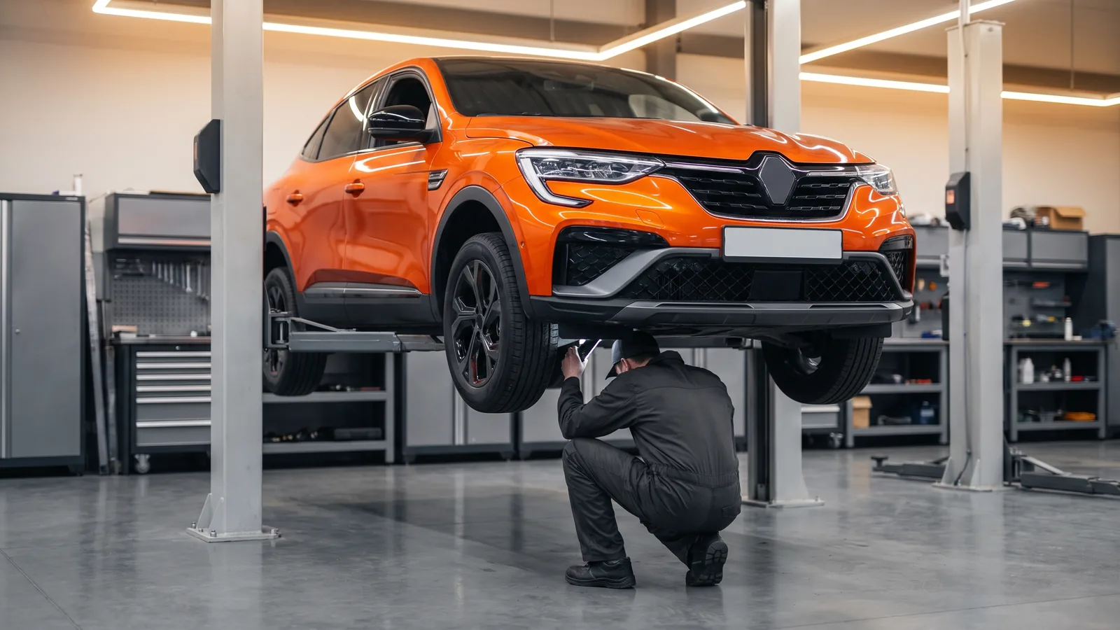 Renault Arkana в автосервисе — иллюстрация