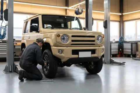 Jeland J6 в автосервисе — иллюстрация