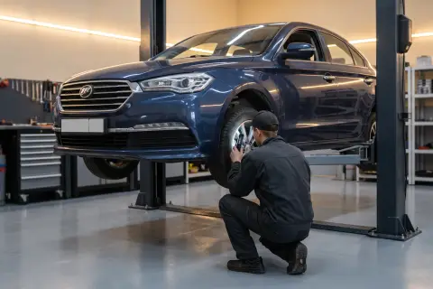 Lifan Murman в автосервисе — иллюстрация