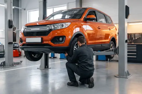 Lifan Myway в автосервисе — иллюстрация